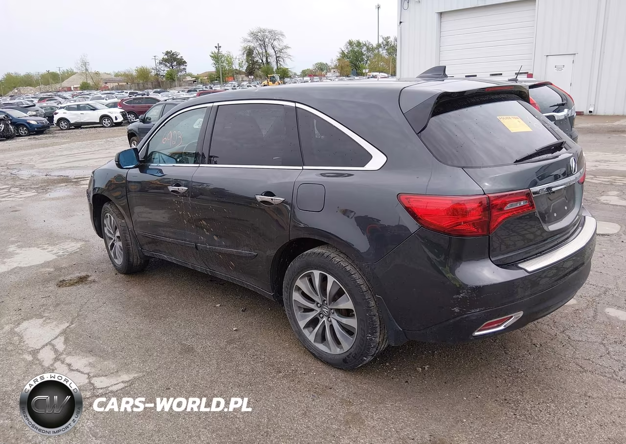 2014 Acura Mdx Technology Pkg W-Entertainment Pkg VIN:5FRYD4H66EB010062 - 3