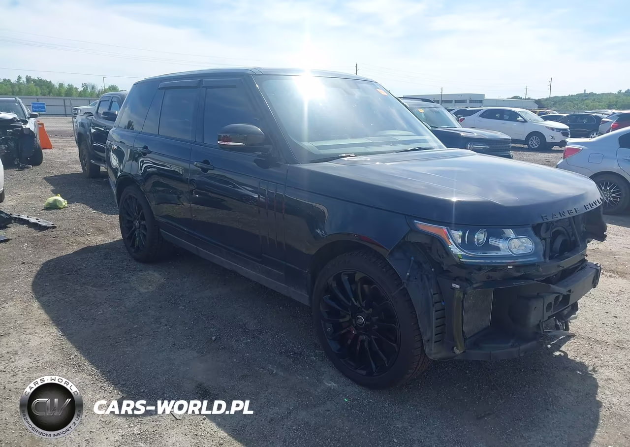 2014 Land Rover Range Rover 5.0L V8 Supercharged-5.0L V8 Supercharged Ebony Edition