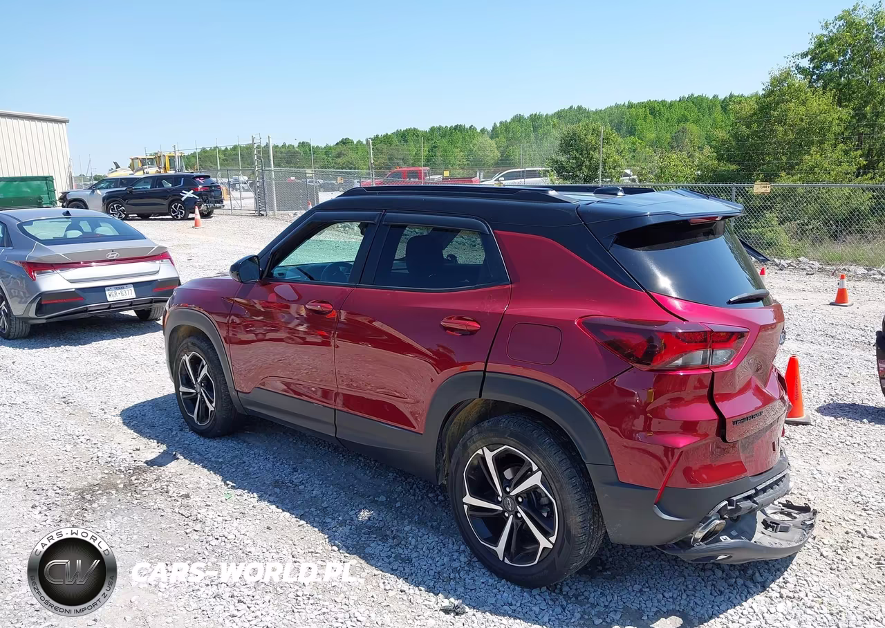 2022 Chevrolet Trailblazer Rs VIN:KL79MTSL1NB098565 - 3