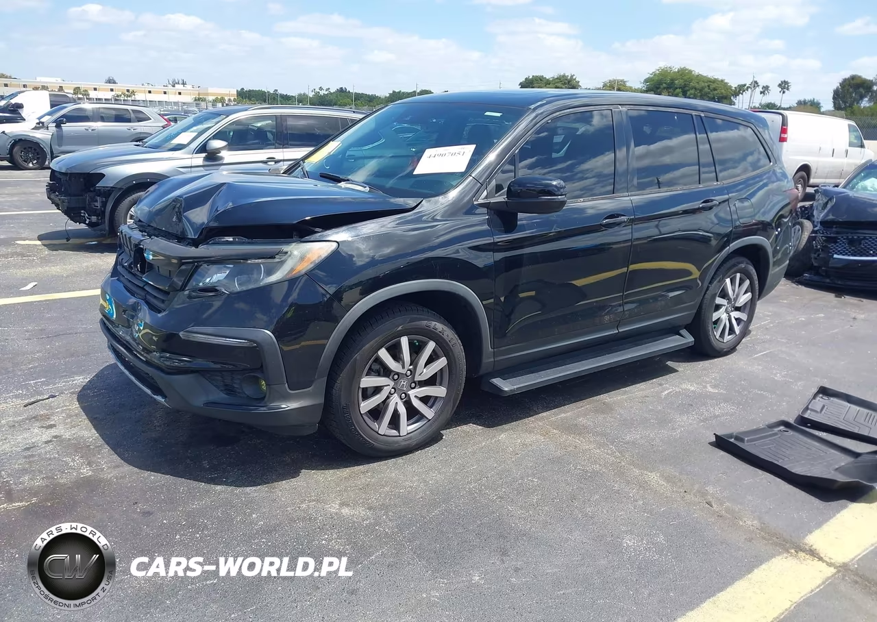 2020 Honda Pilot 2Wd Ex-L VIN:5FNYF5H50LB018325 - 2