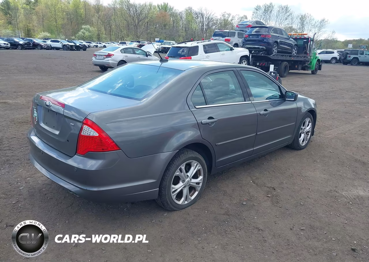 2012 Ford Fusion Se VIN:3FAHP0HA0CR426034 - 4