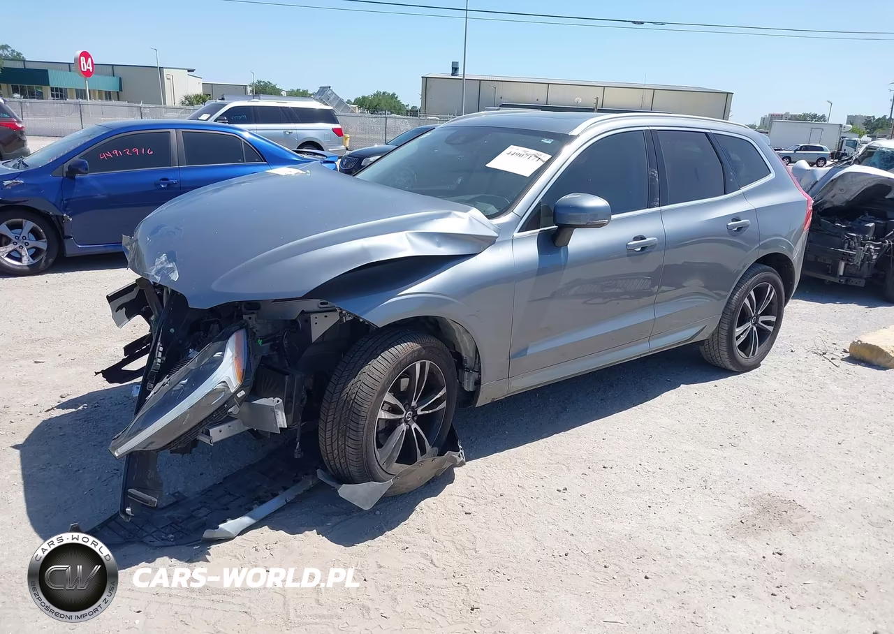 2021 Volvo Xc60 T5 Momentum VIN:YV4102RK7M1868806 - 2