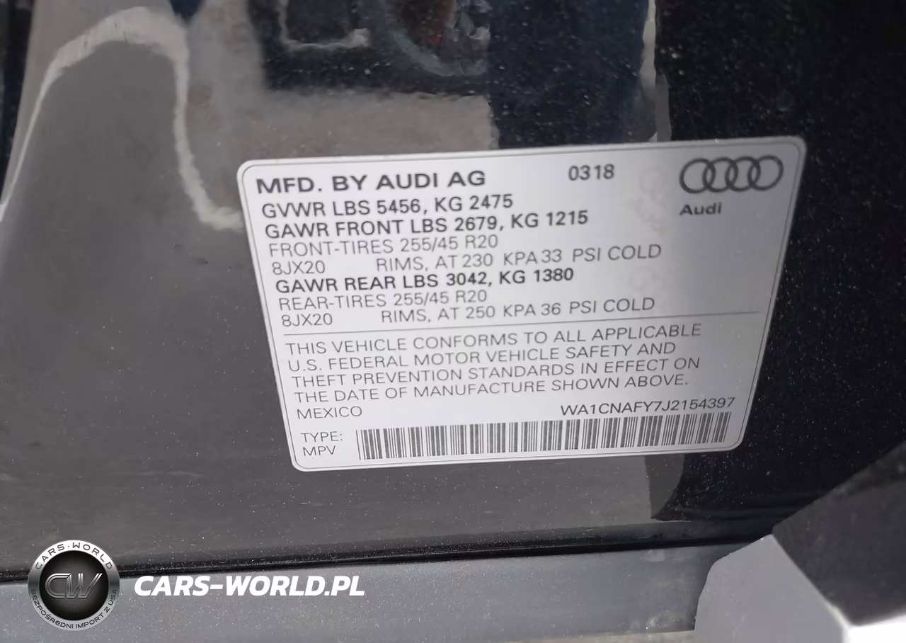 2018 Audi Q5 2.0T Premium-2.0T Tech Premium VIN:WA1CNAFY7J2154397 - 9