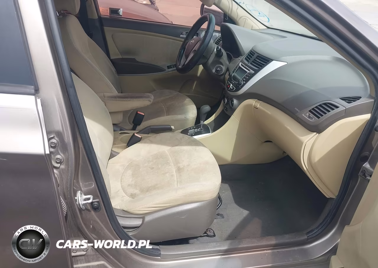 2013 Hyundai Accent Gls VIN:KMHCT4AEXDU449296 - 5
