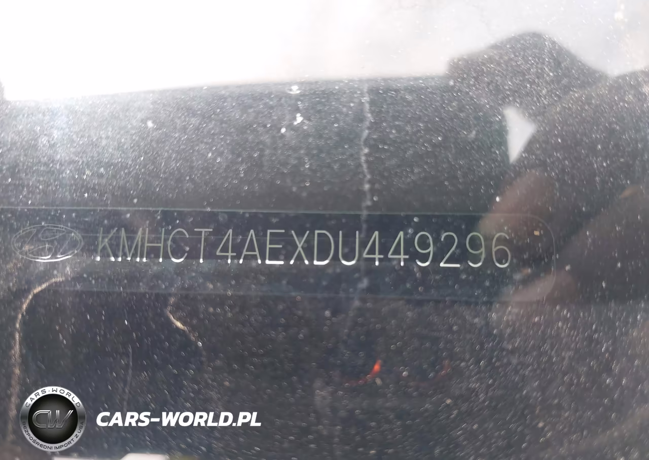 2013 Hyundai Accent Gls VIN:KMHCT4AEXDU449296 - 9