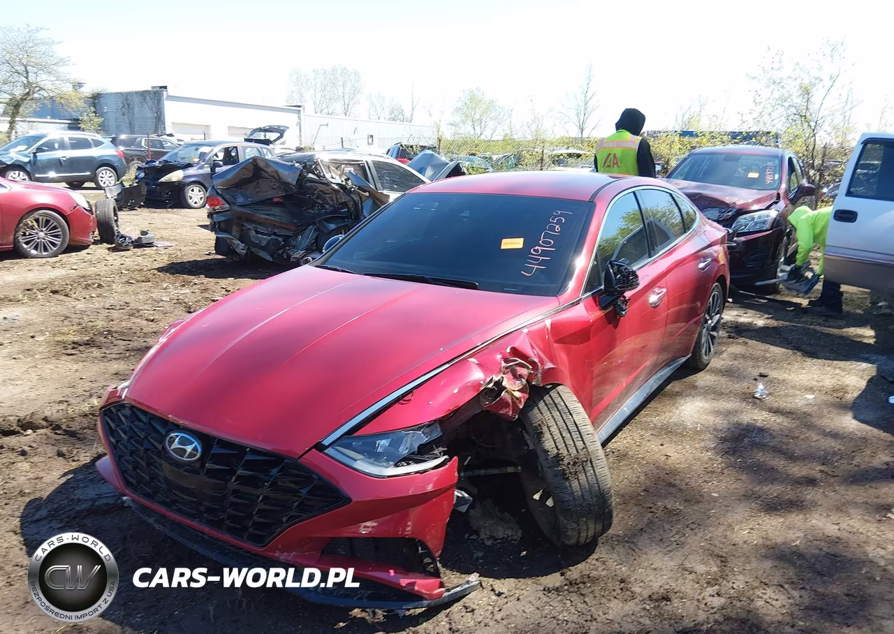 2020 Hyundai Sonata Sel Plus VIN:5NPEJ4J25LH016874 - 2