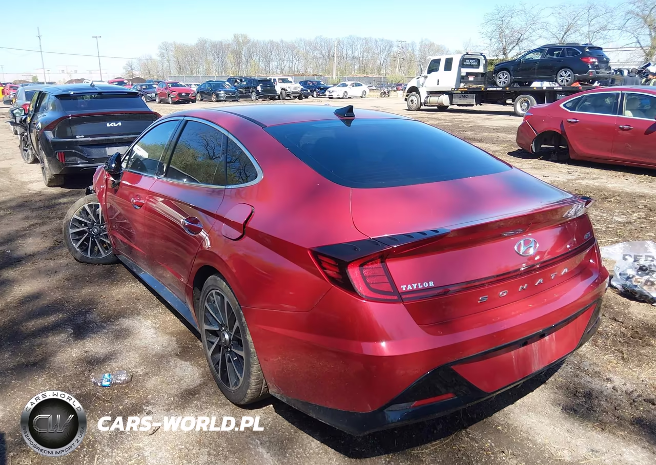 2020 Hyundai Sonata Sel Plus VIN:5NPEJ4J25LH016874 - 3