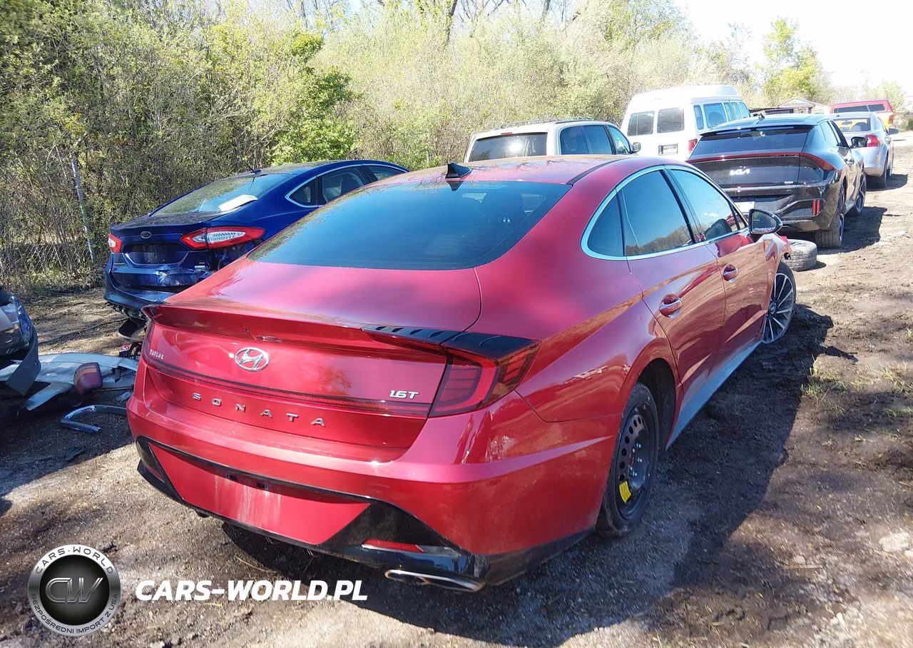 2020 Hyundai Sonata Sel Plus VIN:5NPEJ4J25LH016874 - 4
