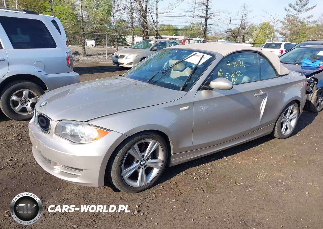 2009 BMW 128I VIN:WBAUL73519VJ77114 - 2