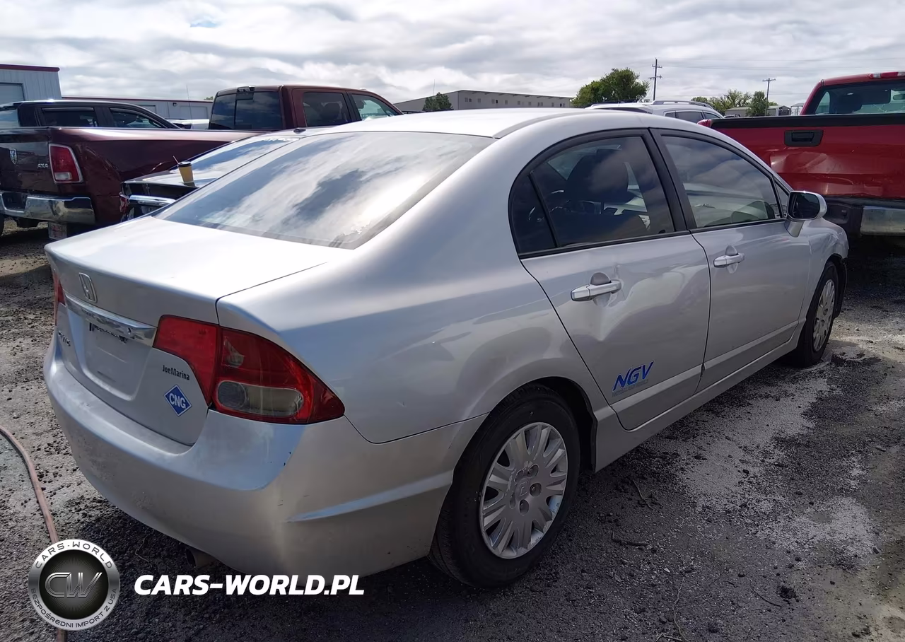 2009 Honda Civic Gx VIN:1HGFA46569L000602 - 4