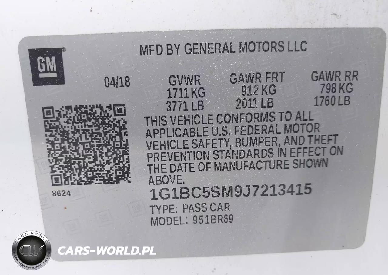 2018 Chevrolet Cruze Ls Auto VIN:1G1BC5SM9J7213415 - 9