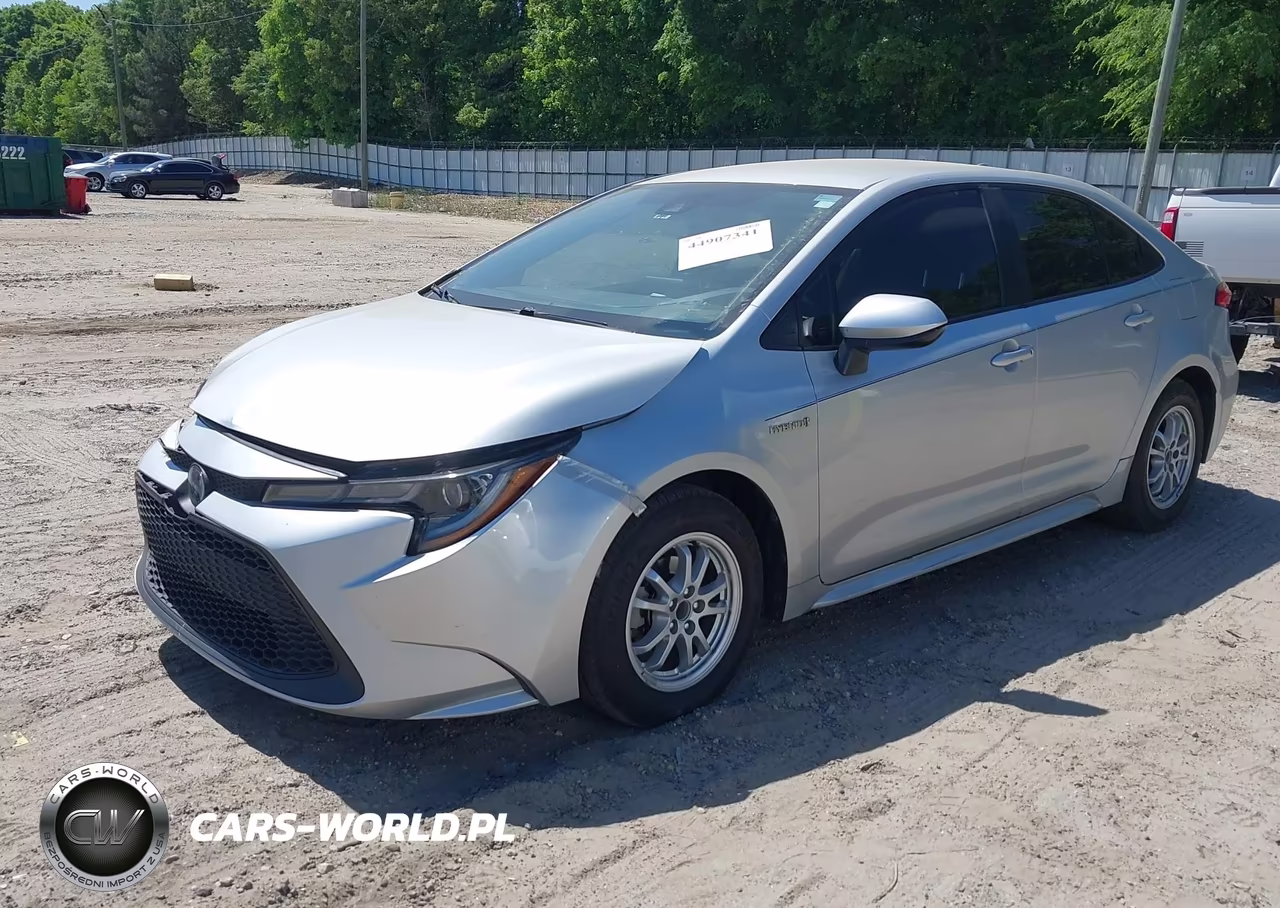2021 Toyota Corolla Hybrid Le VIN:JTDEAMDE2MJ028155 - 2