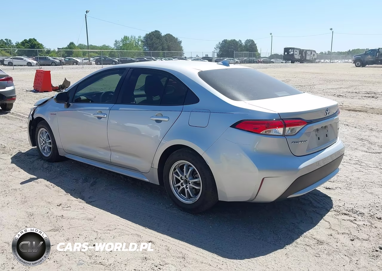 2021 Toyota Corolla Hybrid Le VIN:JTDEAMDE2MJ028155 - 3