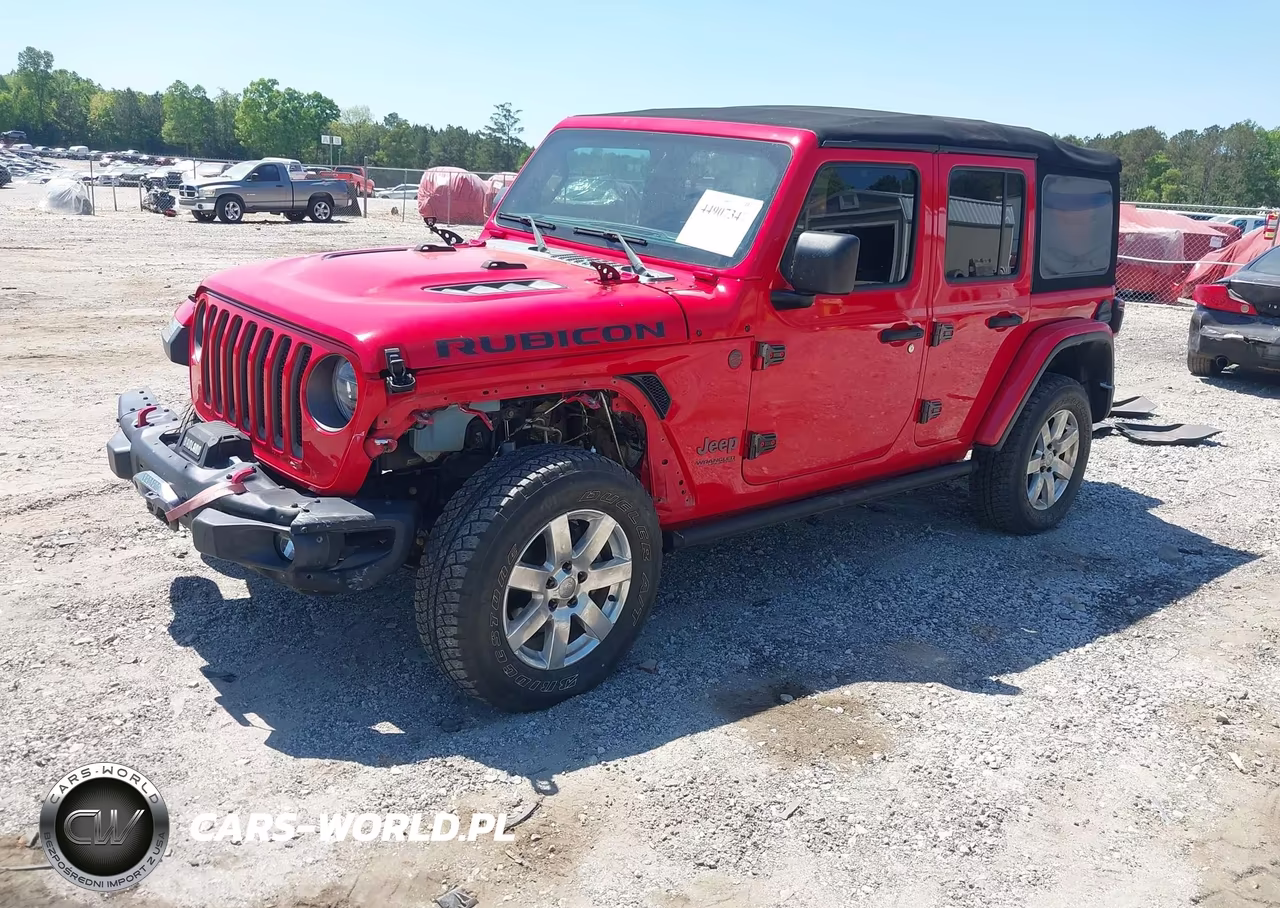 2018 Jeep Wrangler Unlimited Rubicon 4X4 VIN:1C4HJXFN7JW255576 - 2