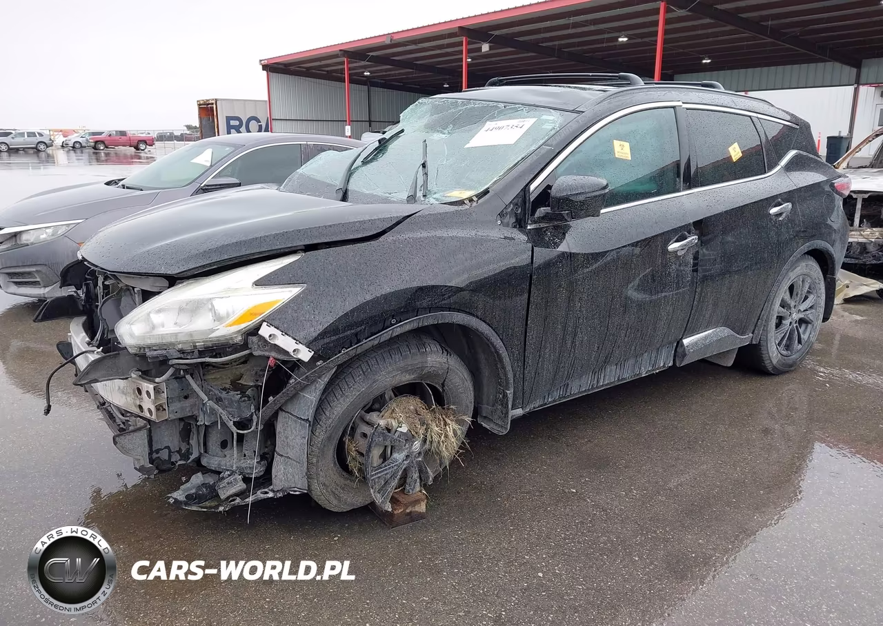 2017 Nissan Murano Sv VIN:5N1AZ2MGXHN166968 - 2