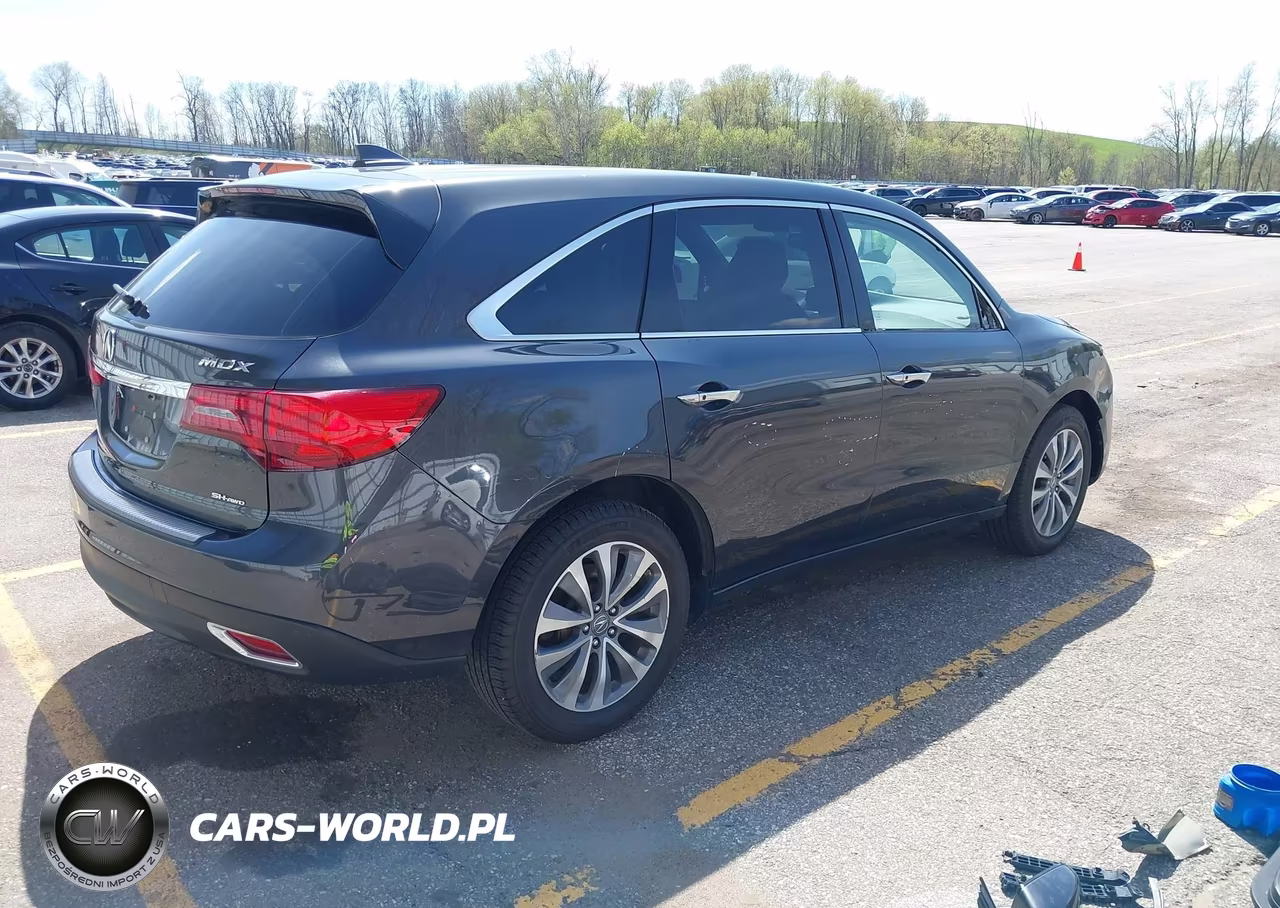 2015 Acura Mdx Technology Package VIN:5FRYD4H48FB003727 - 4