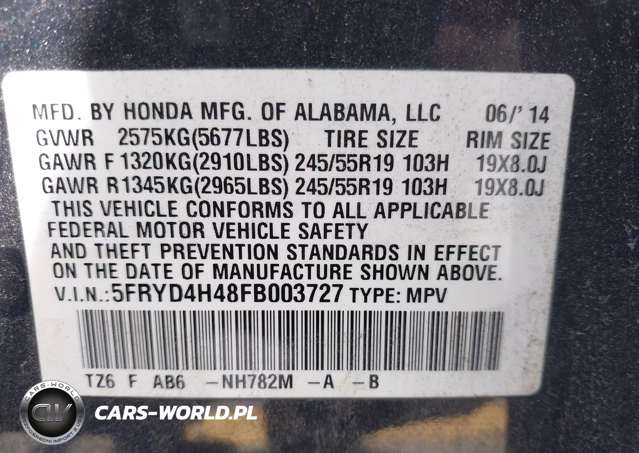 2015 Acura Mdx Technology Package VIN:5FRYD4H48FB003727 - 9