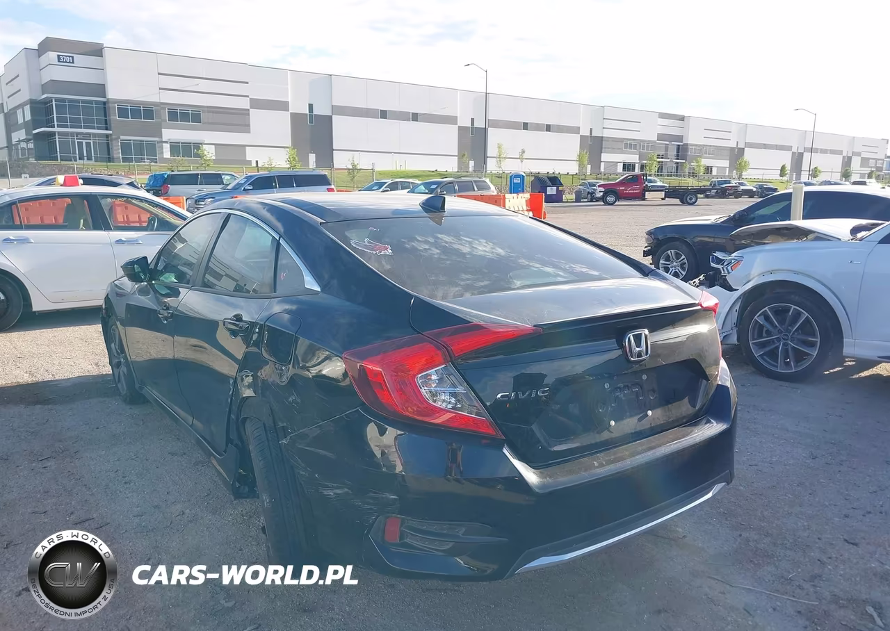 2021 Honda Civic Ex VIN:19XFC1F39ME003047 - 3