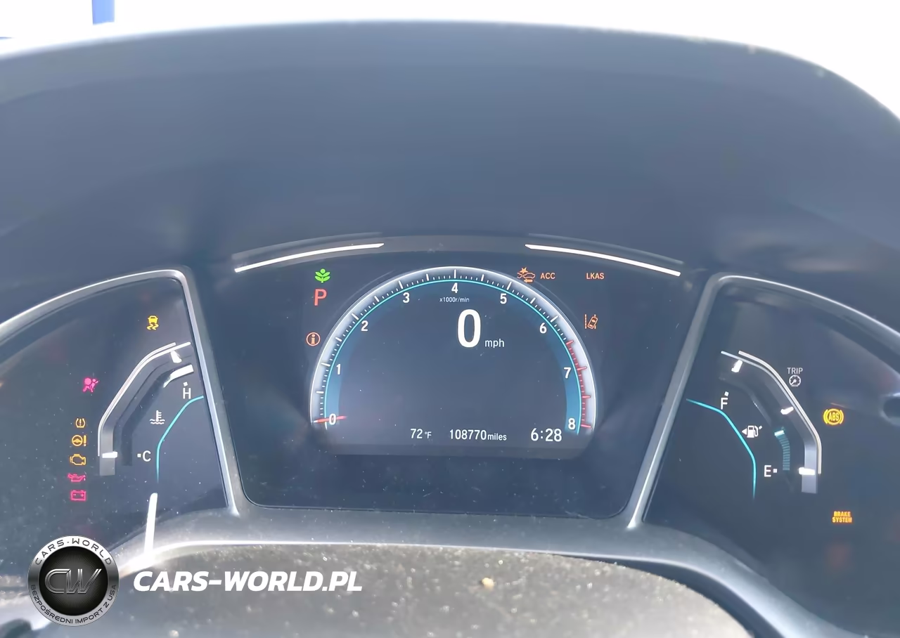 2021 Honda Civic Ex VIN:19XFC1F39ME003047 - 7