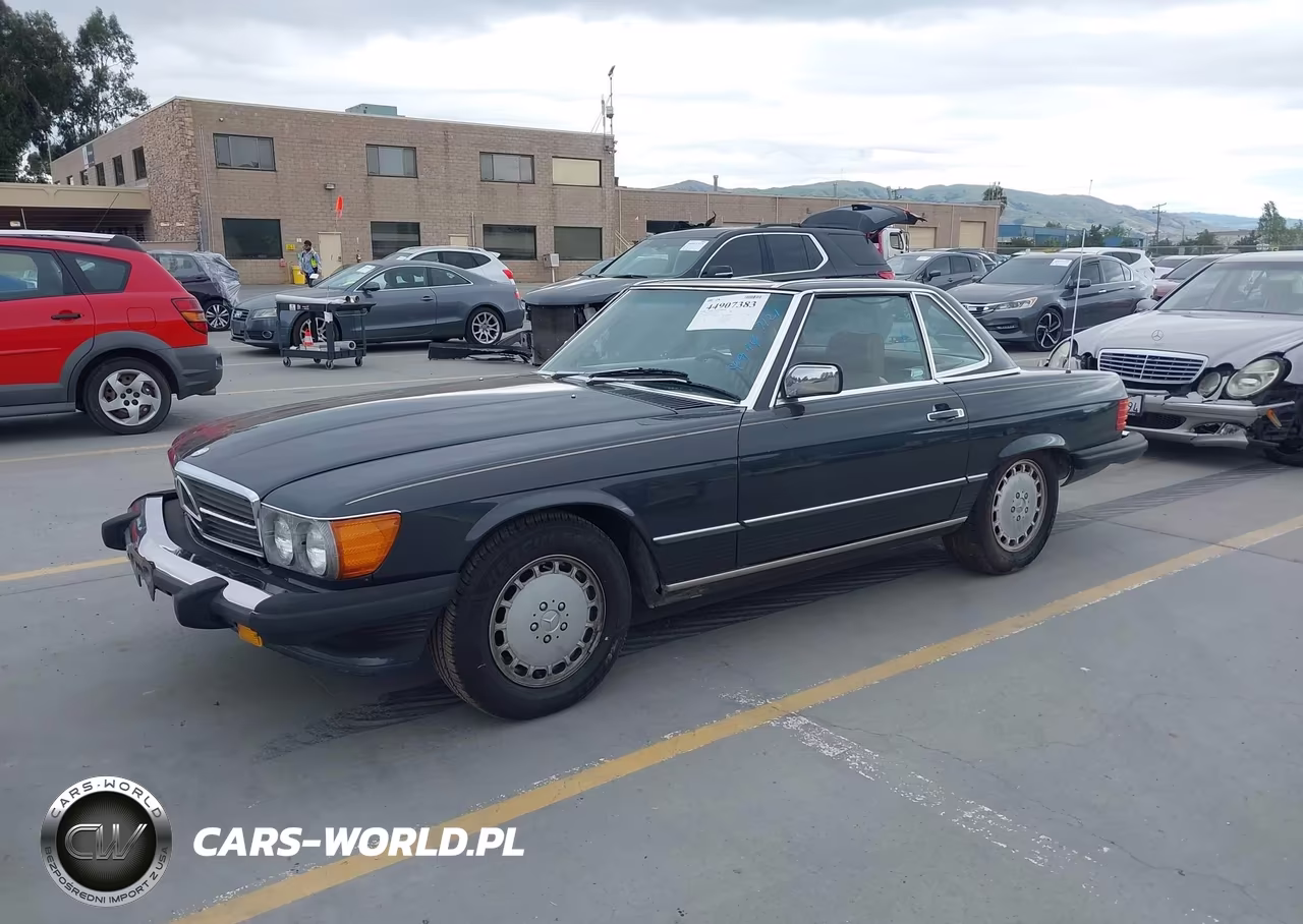 1986 Mercedes-Benz 560 Sl VIN:WDBBA48D1GA050221 - 2