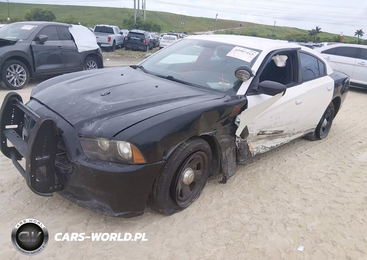 2012 Dodge Charger Police VIN:2C3CDXAT1CH153946 - 2
