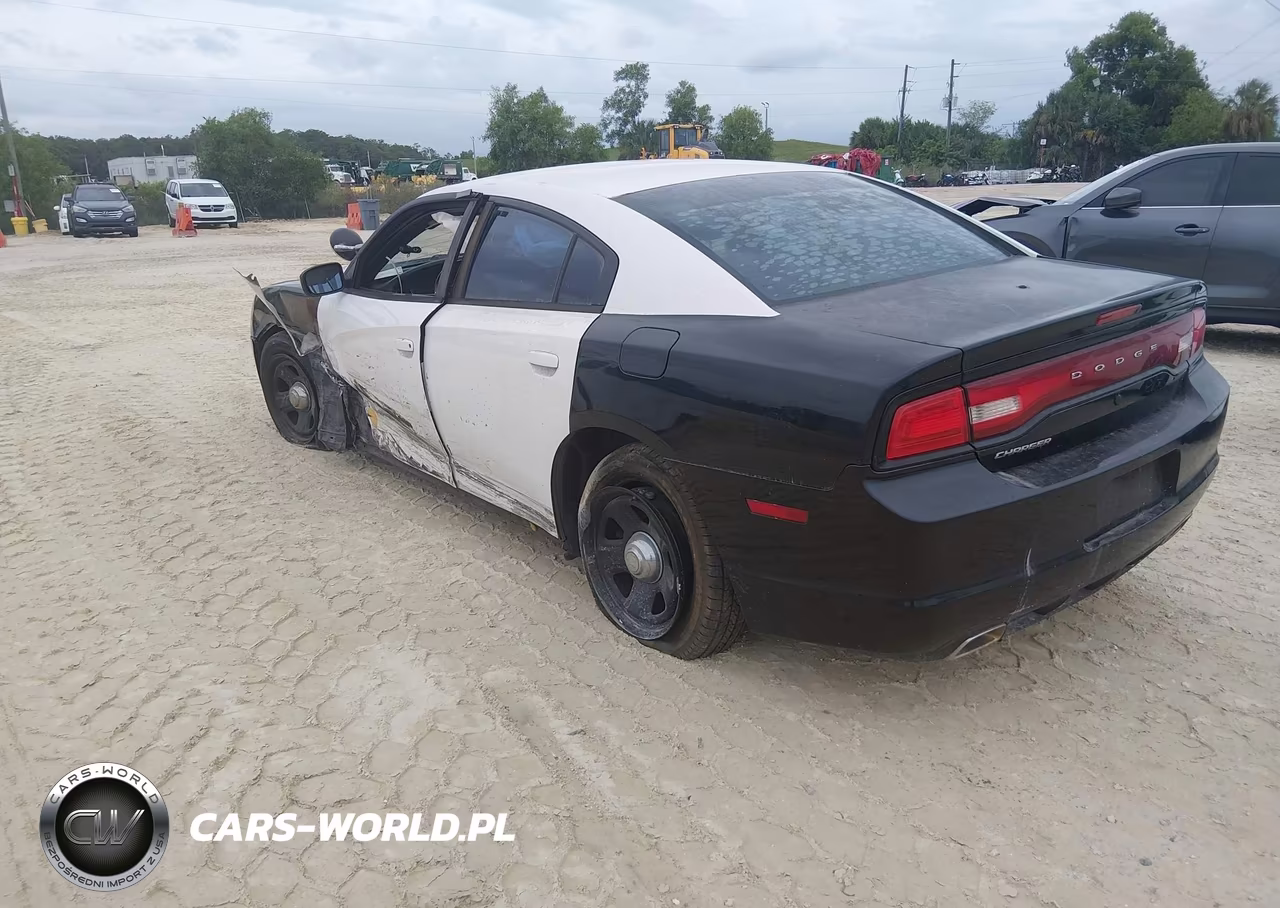 2012 Dodge Charger Police VIN:2C3CDXAT1CH153946 - 3