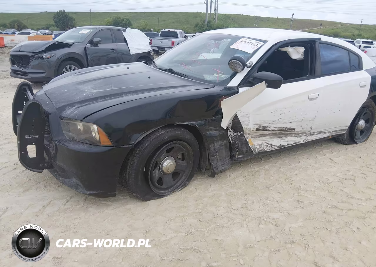2012 Dodge Charger Police VIN:2C3CDXAT1CH153946 - 6