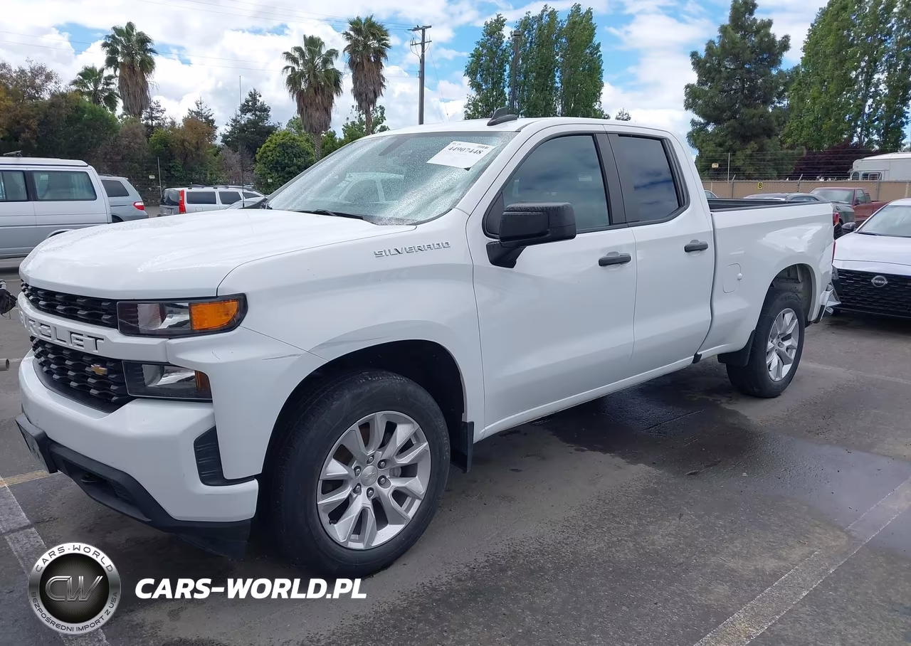 2021 Chevrolet Silverado 1500 2Wd Standard Bed Custom VIN:1GCRWBEK9MZ315862 - 2