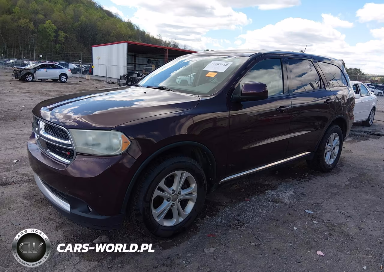 2012 Dodge Durango Sxt VIN:1C4RDJAG2CC271495 - 2