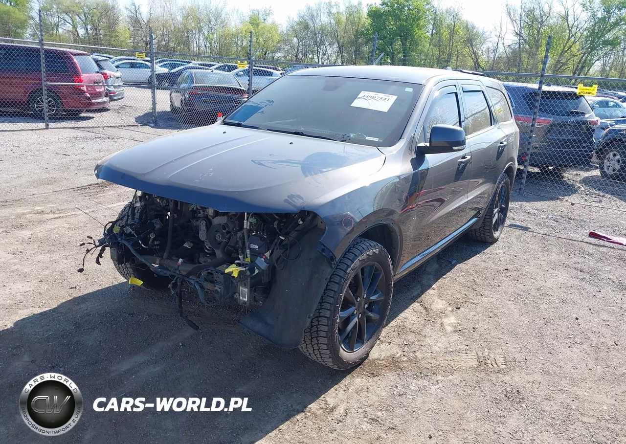 2017 Dodge Durango Gt Awd VIN:1C4RDJDGXHC817446 - 2