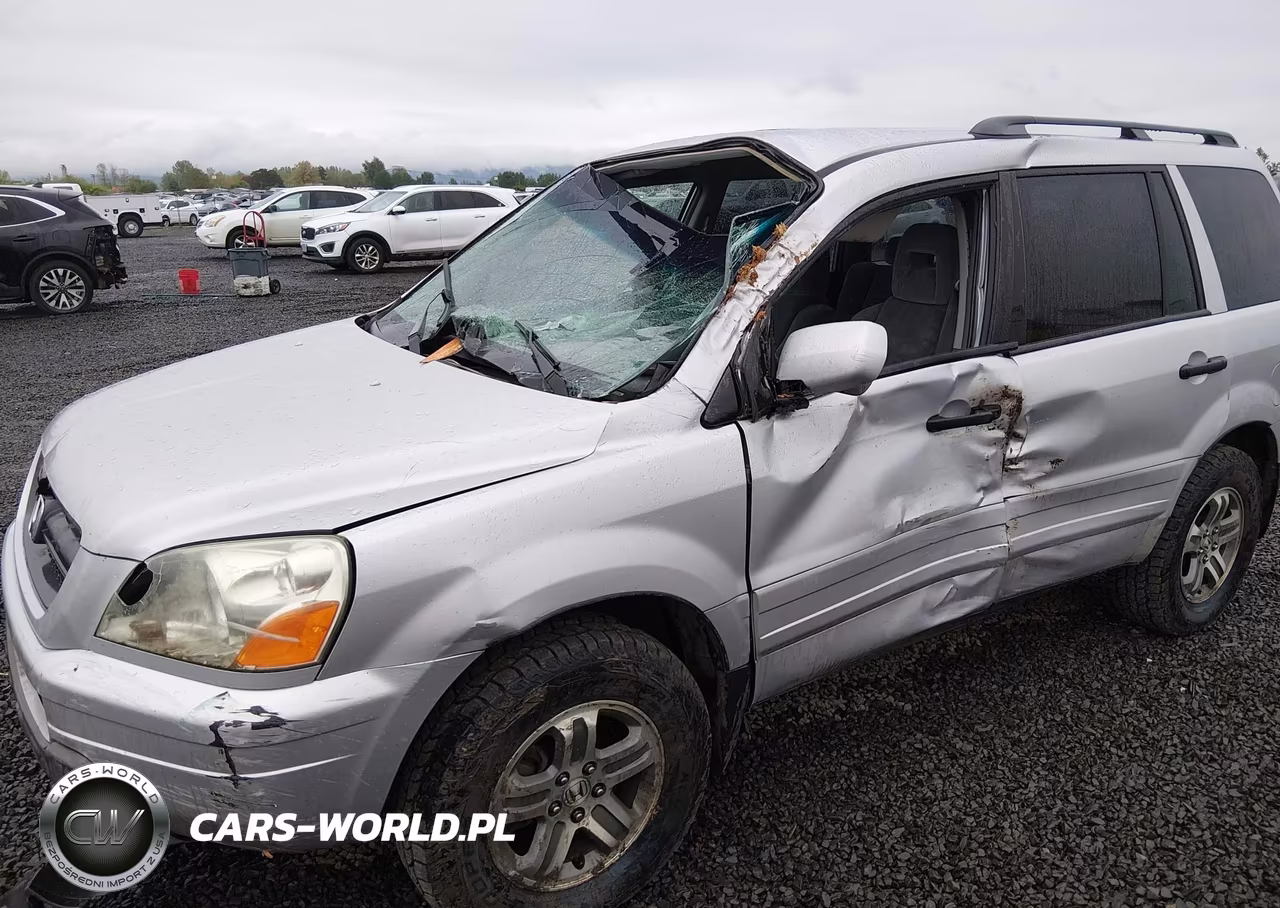 2004 Honda Pilot Ex VIN:2HKYF18484H515061 - 6