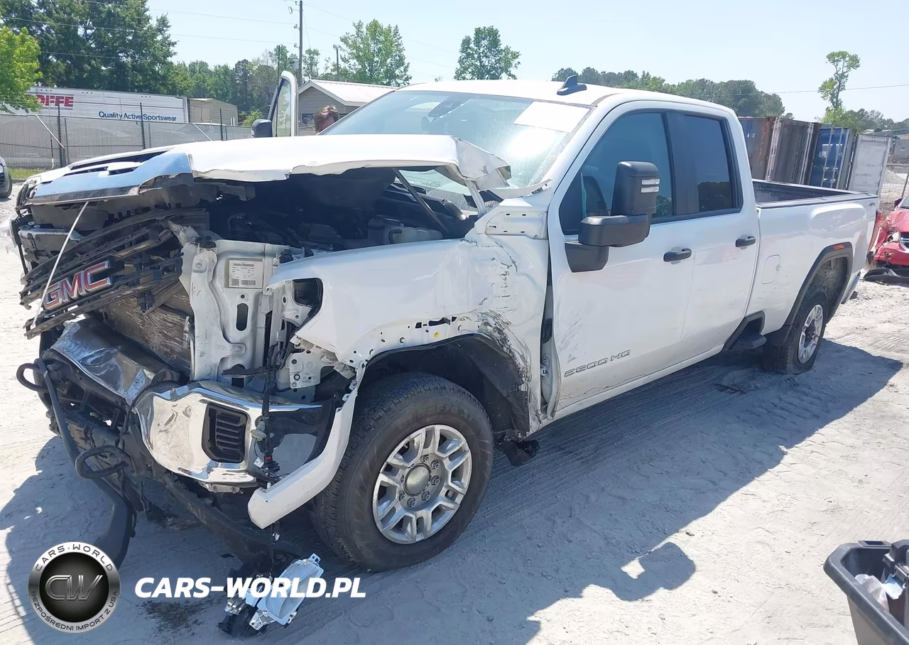 2022 GMC Sierra 2500Hd 4Wd Long Bed Pro VIN:1GT59LEY3NF266144 - 2