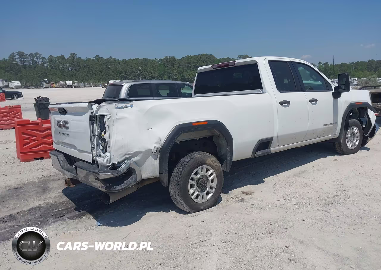 2022 GMC Sierra 2500Hd 4Wd Long Bed Pro VIN:1GT59LEY3NF266144 - 4
