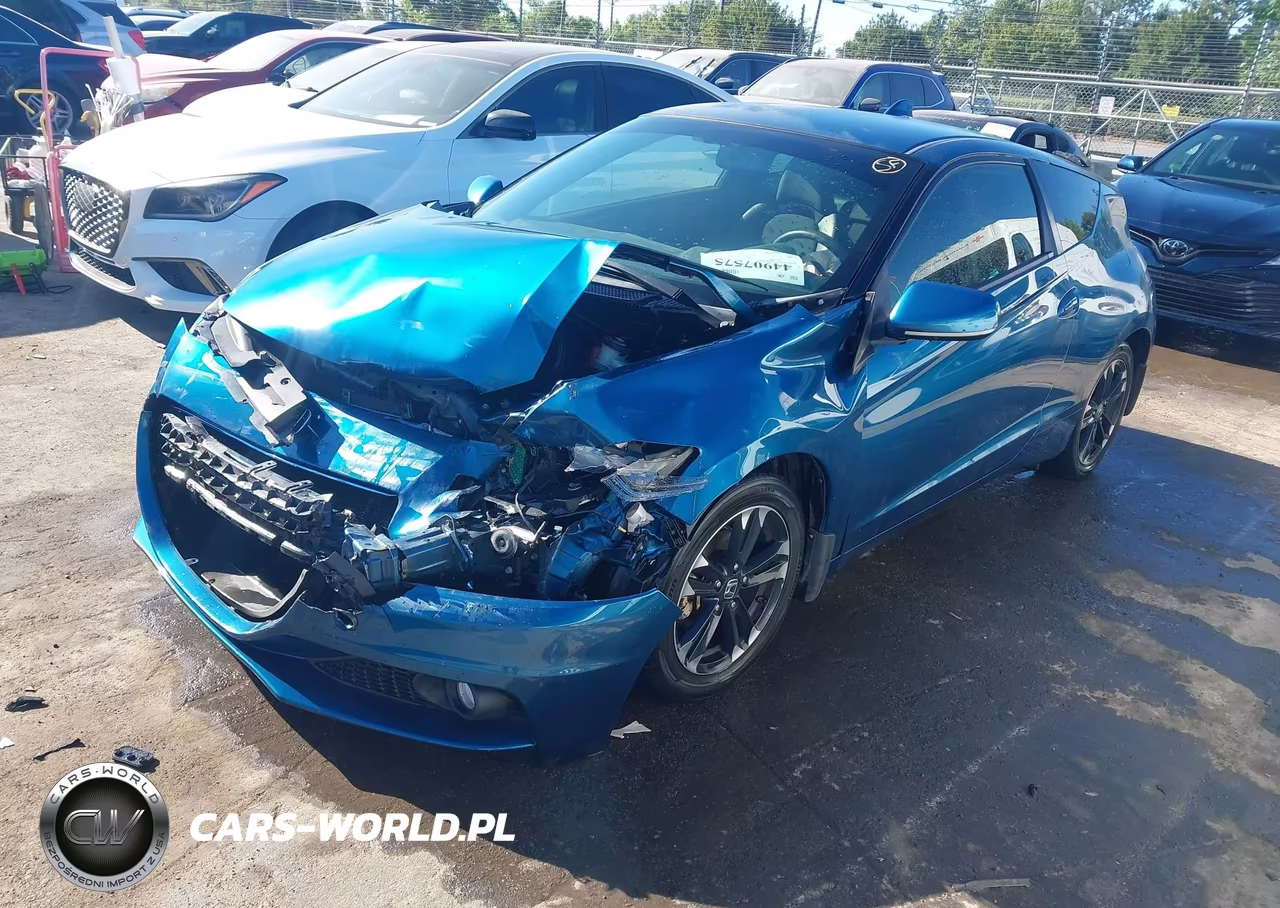 2015 Honda Cr-Z Ex VIN:JHMZF1C62FS001562 - 2