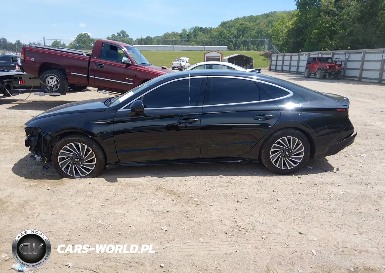 2024 Hyundai Sonata Hybrid Sel VIN:KMHL34JJ8RA100207 - 14