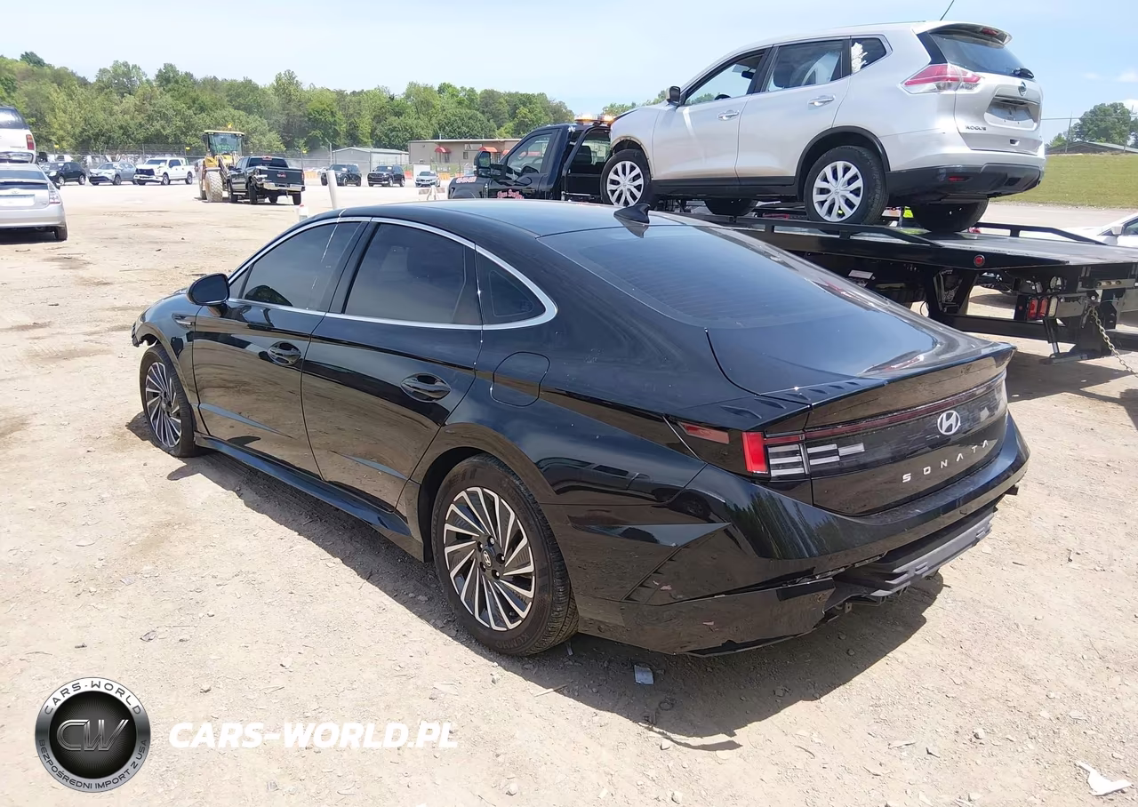 2024 Hyundai Sonata Hybrid Sel VIN:KMHL34JJ8RA100207 - 3