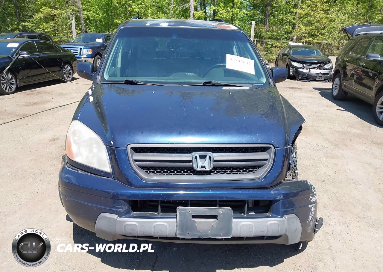 2004 Honda Pilot Ex-L VIN:2HKYF18524H558304 - 13