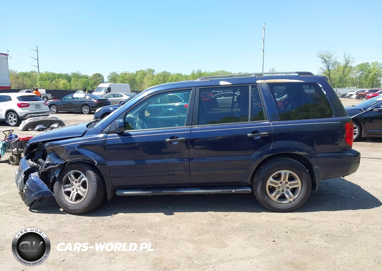 2004 Honda Pilot Ex-L VIN:2HKYF18524H558304 - 15