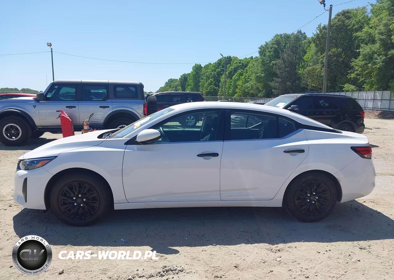 2024 Nissan Sentra S Xtronic Cvt VIN:3N1AB8BVXRY349579 - 14