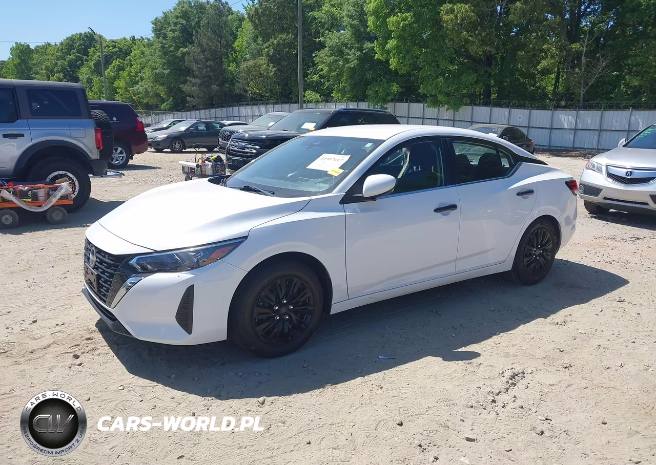 2024 Nissan Sentra S Xtronic Cvt VIN:3N1AB8BVXRY349579 - 2