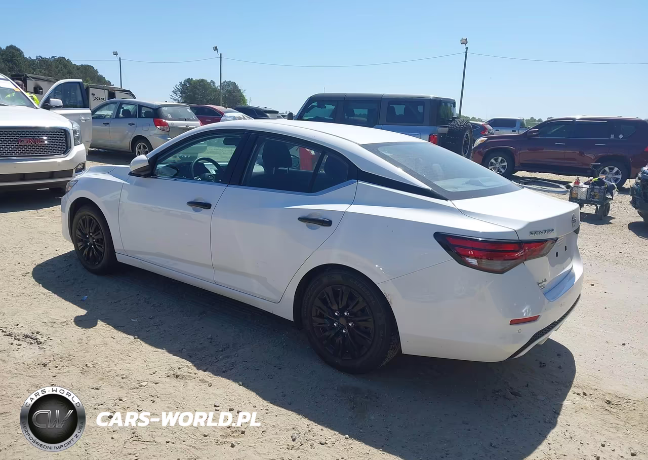 2024 Nissan Sentra S Xtronic Cvt VIN:3N1AB8BVXRY349579 - 3