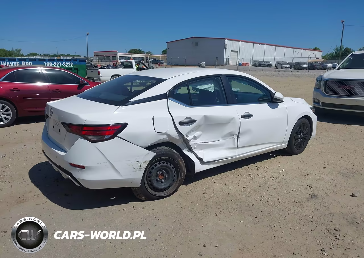 2024 Nissan Sentra S Xtronic Cvt VIN:3N1AB8BVXRY349579 - 4