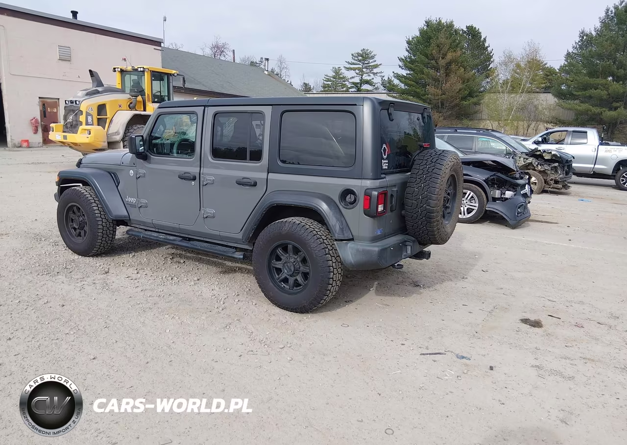 2019 Jeep Wrangler Unlimited Sport S 4X4 VIN:1C4HJXDN3KW637981 - 3