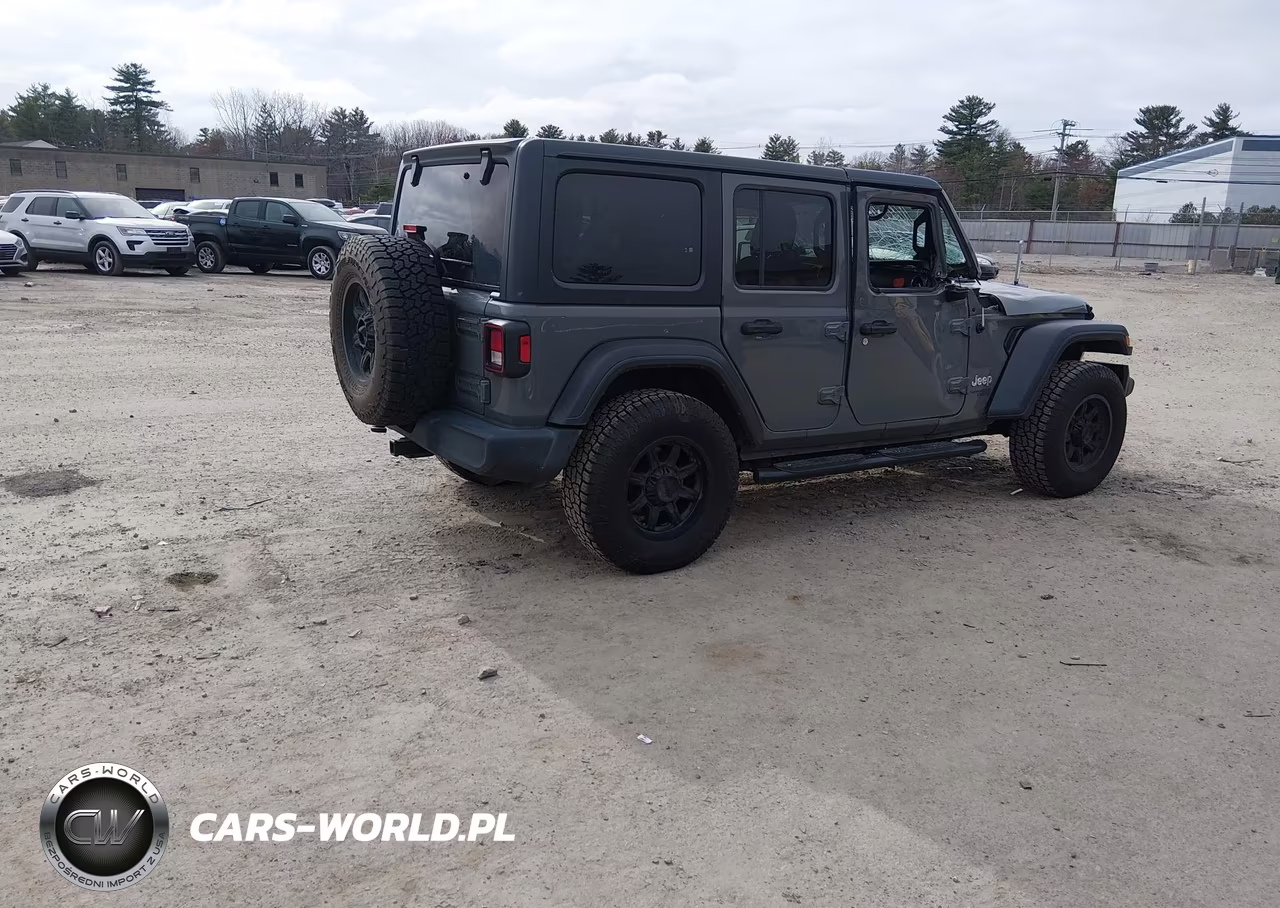 2019 Jeep Wrangler Unlimited Sport S 4X4 VIN:1C4HJXDN3KW637981 - 4