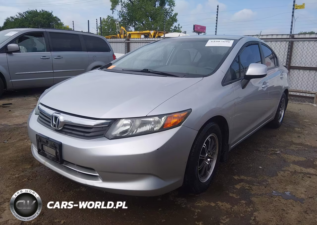 2012 Honda Civic Lx VIN:19XFB2F50CE108312 - 2