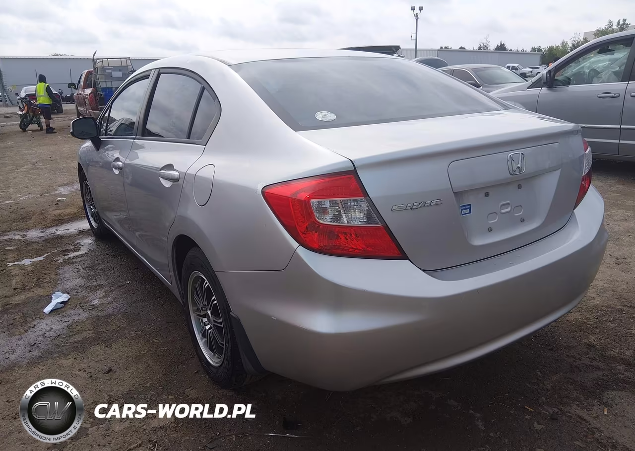 2012 Honda Civic Lx VIN:19XFB2F50CE108312 - 3