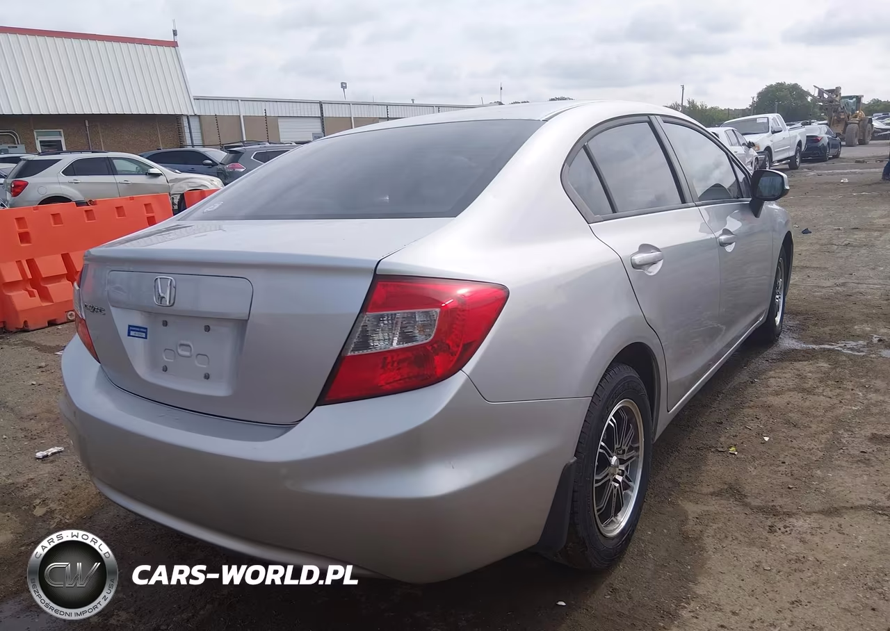 2012 Honda Civic Lx VIN:19XFB2F50CE108312 - 4