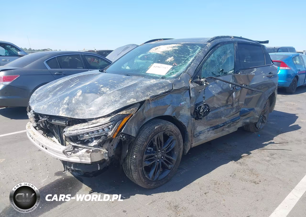 2023 Acura Rdx A-Spec Package VIN:5J8TC1H67PL005824 - 2