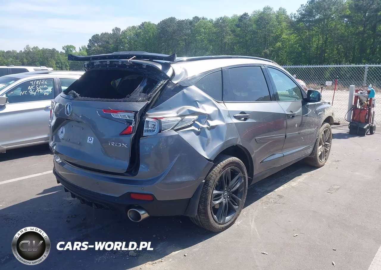 2023 Acura Rdx A-Spec Package VIN:5J8TC1H67PL005824 - 4