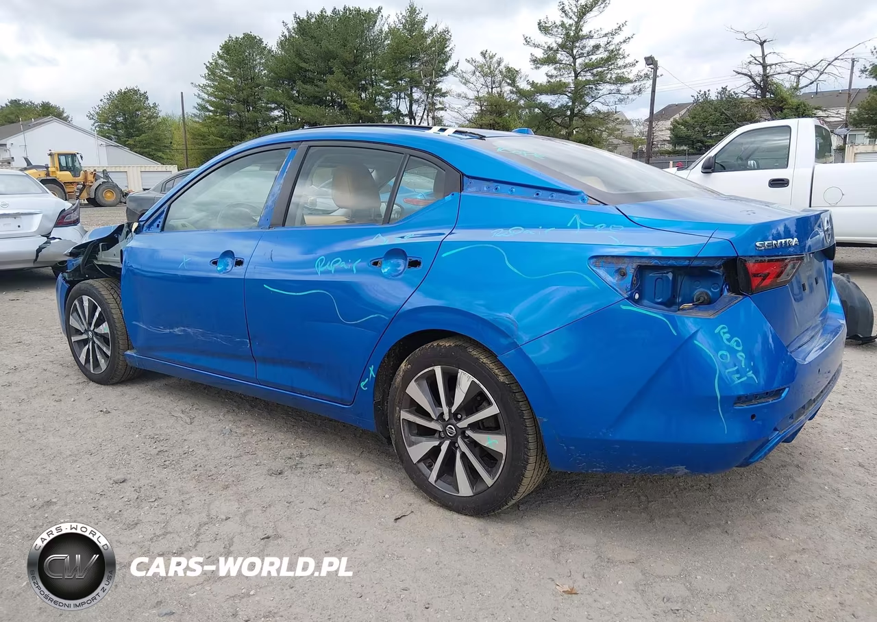 2020 Nissan Sentra Sv Xtronic Cvt VIN:3N1AB8CV8LY299626 - 3